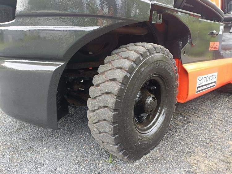 รถโฟล์คลิฟท์  Forklift  TOYOTA  6FD25   ดีเซล พิกัดยก 2.5 ตัน ยกสูง 4 เมตร ล้อหน้าคู่ รูปที่ 11