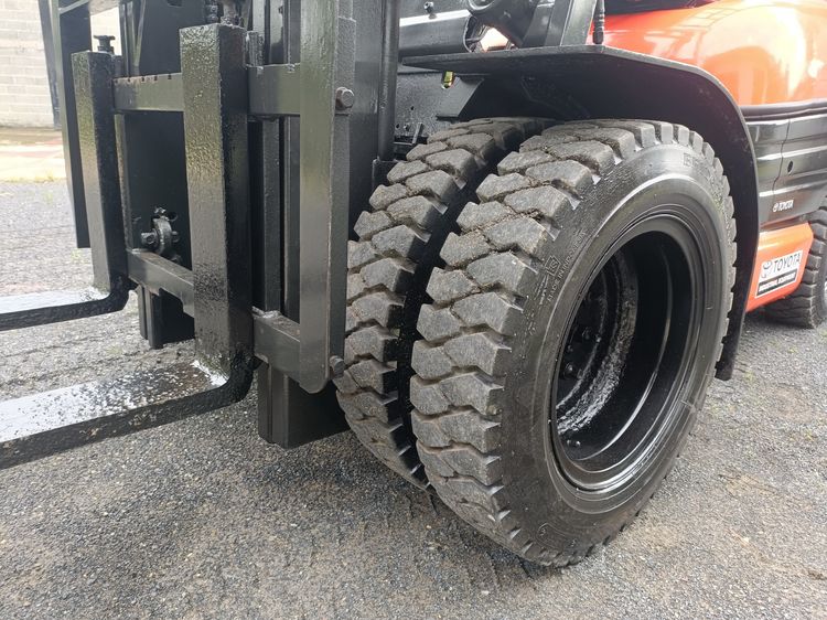 รถโฟล์คลิฟท์  Forklift  TOYOTA  6FD25   ดีเซล พิกัดยก 2.5 ตัน ยกสูง 4 เมตร ล้อหน้าคู่ รูปที่ 10