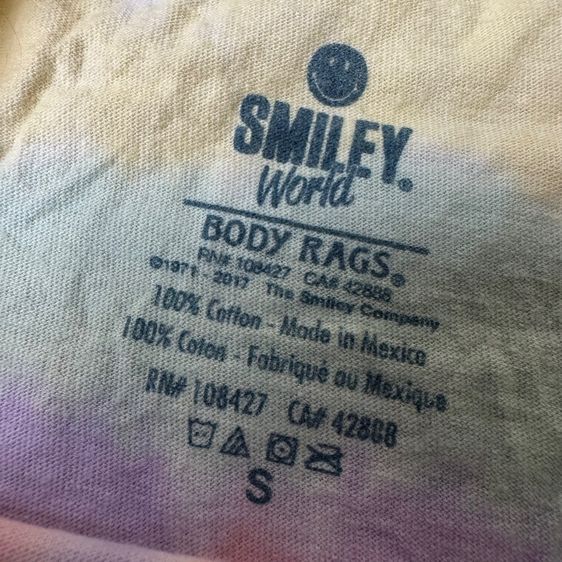 เสื้อยืดแขนยาว Smiley World Size S รูปที่ 3