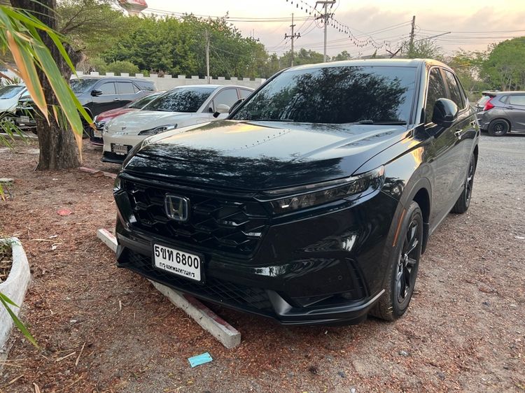 รถ Honda CR-V 2.0 eHEV ES สี ดำ
