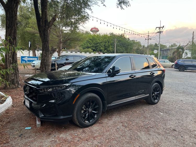 Honda CR-V 2024 2.0 eHEV ES Utility-car ไฮบริด ไม่ติดแก๊ส เกียร์อัตโนมัติ ดำ รูปที่ 3
