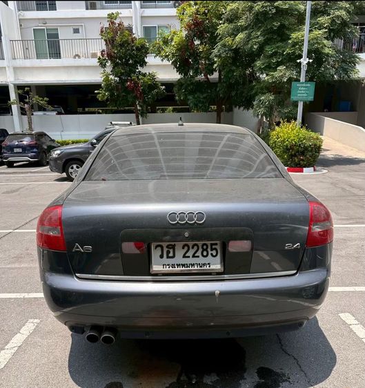 Audi Audi A6  2003 2.4 Sedan เบนซิน LPG เกียร์อัตโนมัติ เทา รูปที่ 4