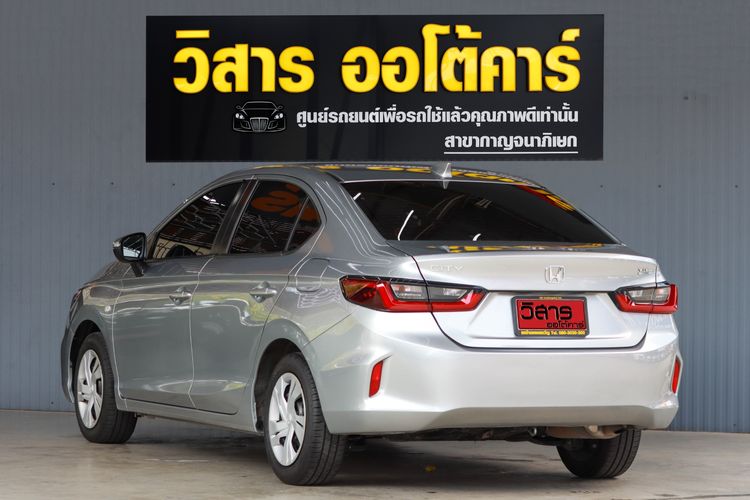Honda City 2022 1.0 S Sedan เบนซิน ไม่ติดแก๊ส เกียร์อัตโนมัติ เทา รูปที่ 4