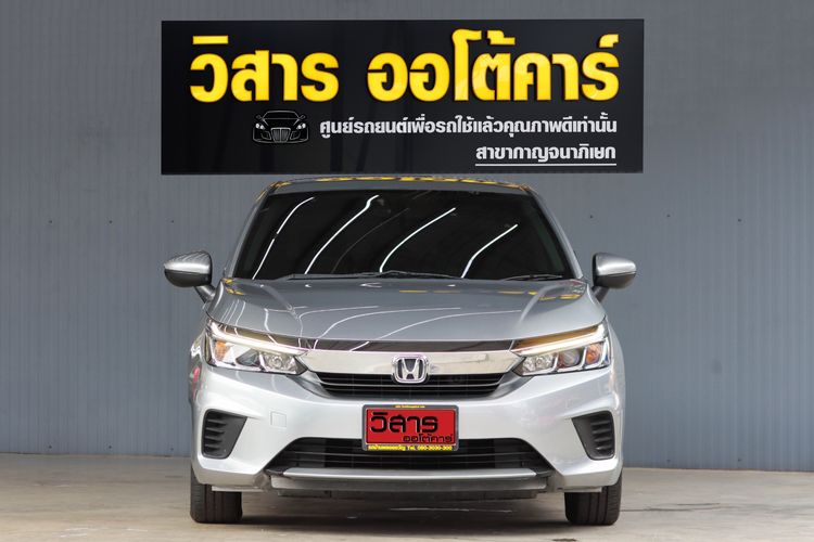 Honda City 2022 1.0 S Sedan เบนซิน ไม่ติดแก๊ส เกียร์อัตโนมัติ เทา รูปที่ 2