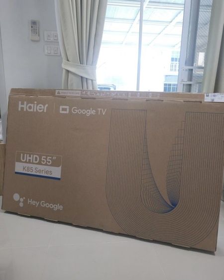 ทีวีแอลอีดี 55 นิ้ว HAIER (4K, LED, GOOGLE TV) H55K85FUX