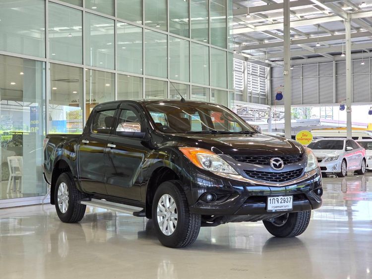 Mazda BT-50 Pro 2013 3.2 R 4WD Pickup ดีเซล ไม่ติดแก๊ส เกียร์อัตโนมัติ ดำ รูปที่ 3