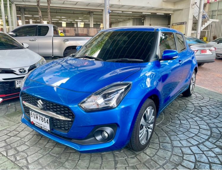 รถ Suzuki Swift 1.2 GLX สี น้ำเงิน