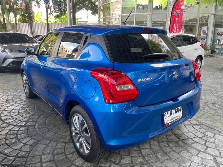 Suzuki Swift 2024 1.2 GLX Sedan เบนซิน ไม่ติดแก๊ส เกียร์อัตโนมัติ น้ำเงิน รูปที่ 3