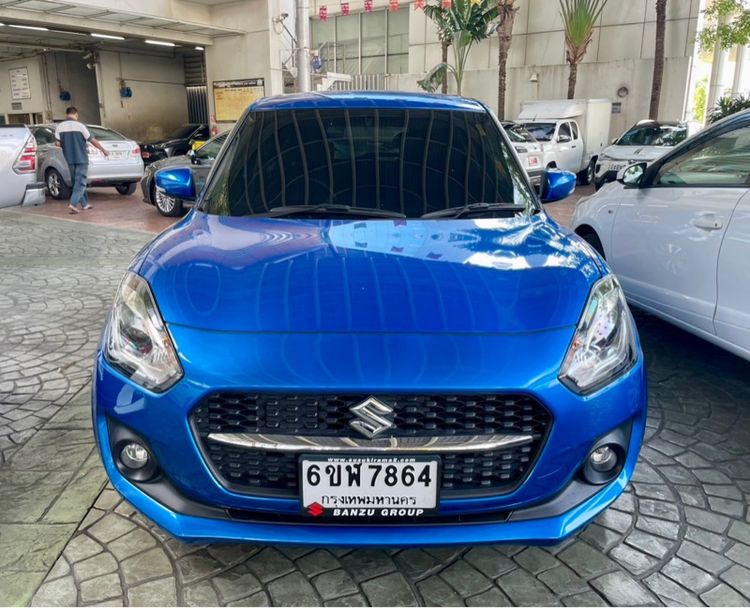 Suzuki Swift 2024 1.2 GLX Sedan เบนซิน ไม่ติดแก๊ส เกียร์อัตโนมัติ น้ำเงิน รูปที่ 2