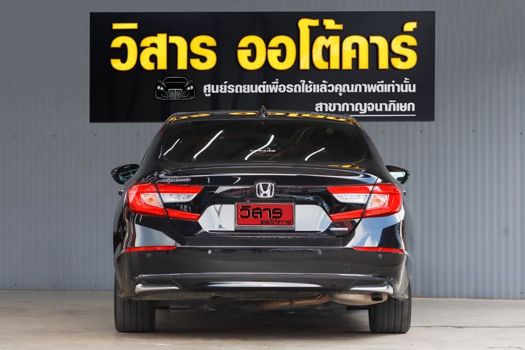 Honda Accord 2019 2.0 Hybrid Tech Sedan ไฮบริด ไม่ติดแก๊ส เกียร์อัตโนมัติ ดำ รูปที่ 3