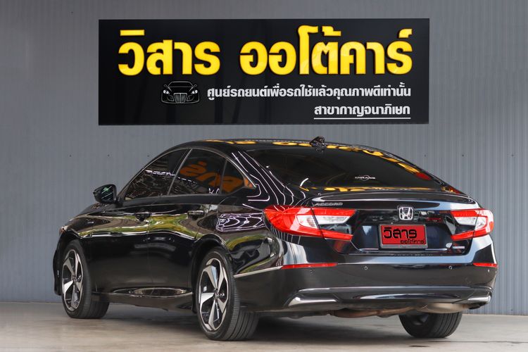 Honda Accord 2019 2.0 Hybrid Tech Sedan ไฮบริด ไม่ติดแก๊ส เกียร์อัตโนมัติ ดำ รูปที่ 4