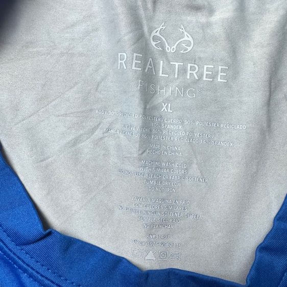 เสื้อยืด Realtree Fishing Size XL รูปที่ 5