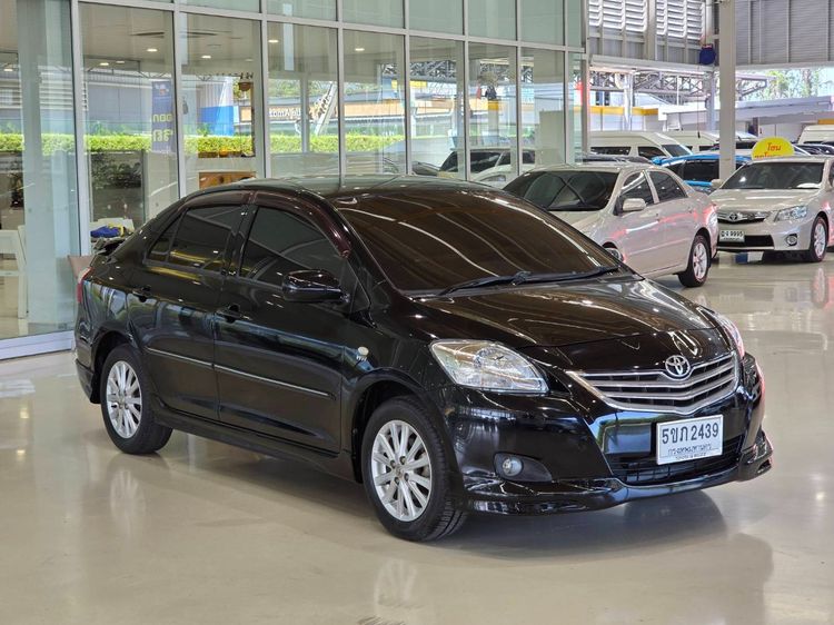 Toyota Vios 2012 1.5 E Sedan เบนซิน ไม่ติดแก๊ส เกียร์อัตโนมัติ ดำ รูปที่ 3