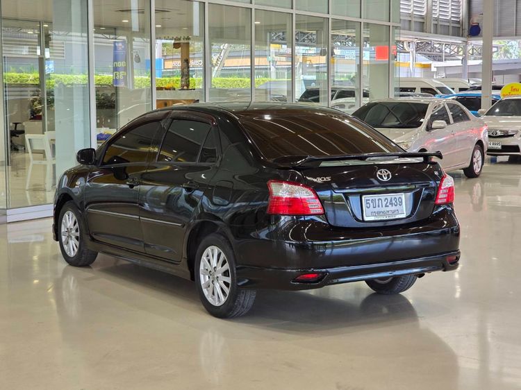 Toyota Vios 2012 1.5 E Sedan เบนซิน ไม่ติดแก๊ส เกียร์อัตโนมัติ ดำ รูปที่ 4