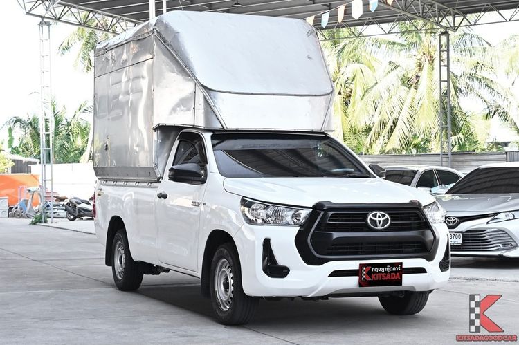 รถ Toyota Hilux Revo 2.4 Entry สี ขาว