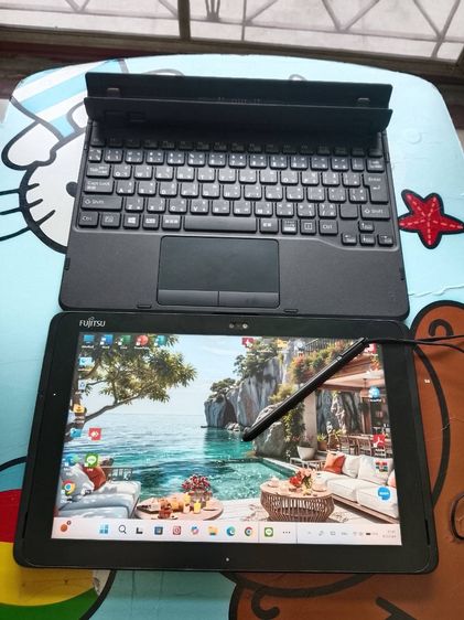 Fujitsu ARROWS Tab Q508SE หน้าจอสัมผัส(ทัชสกรีน) ขนาด 10.1 นิ้ว เป็นทั้งโน้ตบู๊คและแท็บเล็ต ขายราคา 2,490.-บาท จัดส่งทั่วประเทศ ฟรี รูปที่ 3