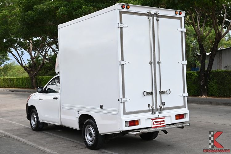 Toyota Hilux Revo 2018 2.4 Entry Pickup ดีเซล ไม่ติดแก๊ส เกียร์ธรรมดา ขาว รูปที่ 3