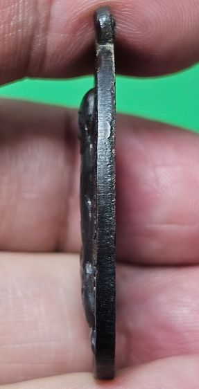 หลวงปู่แหวน รุ่นเจดีย์ 84 พิมพ์รูปไข่ เนื้อทองแดง วัดดอยแม่ปั๋ง ปี 2517 รูปที่ 6