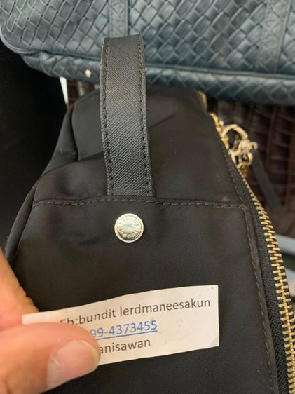  Henri Bendel diaper backpack กระเป๋าเป้คุณภาพสูง แบรนด์อเมริกา สภาพสวยๆ 950 บาท รูปที่ 7