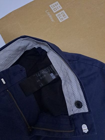 กางเกงขาสั้นสีน้ำเงินกรม แบรนด์ Uniqlo‼️ รูปที่ 3