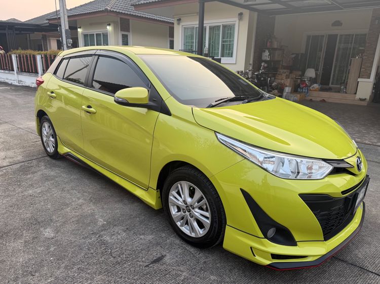 Toyota Yaris 2019 1.2 E Sedan เบนซิน เกียร์อัตโนมัติ เขียว รูปที่ 2