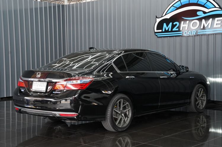 Honda Accord 2016 2.0 Hybrid Sedan ไฮบริด เกียร์อัตโนมัติ ดำ รูปที่ 4