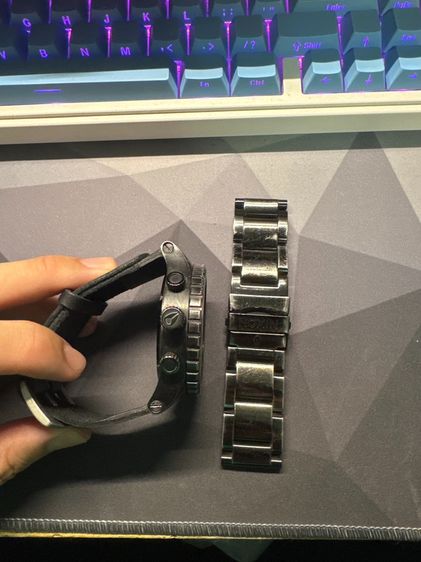 Nixon 51-30 CHRONO ALL MATT รูปที่ 4