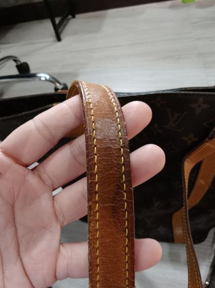 vintage Louis  Vuitton sac shopping bag มาพร้อมใบลูก รูปที่ 7