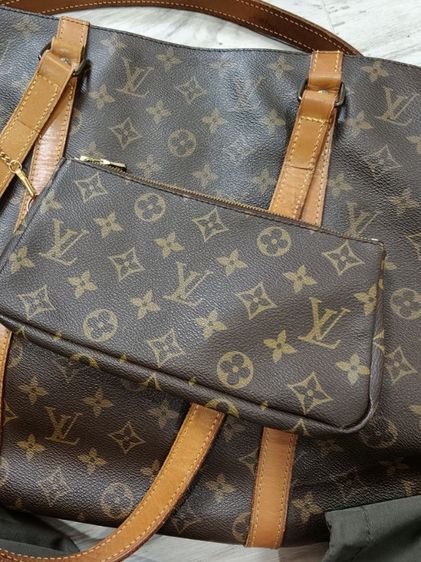 vintage Louis  Vuitton sac shopping bag มาพร้อมใบลูก รูปที่ 15
