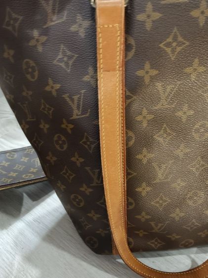 vintage Louis  Vuitton sac shopping bag มาพร้อมใบลูก รูปที่ 6