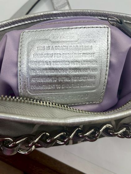 Coach Signature Chain Trim Convertible Shoulder Bag  แท้ 100💯  ปี2013 รูปที่ 8