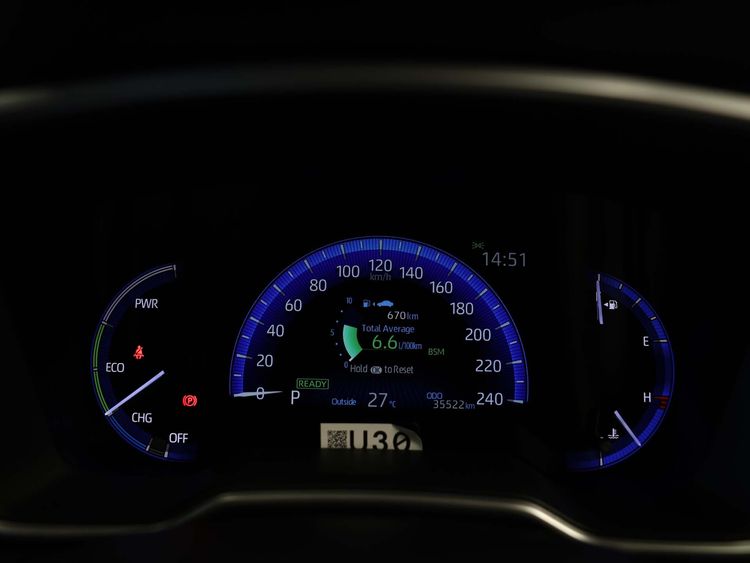 Toyota Altis 2022 1.8 Hybrid Premium Sedan ไฮบริด ไม่ติดแก๊ส เกียร์อัตโนมัติ บรอนซ์เงิน รูปที่ 3