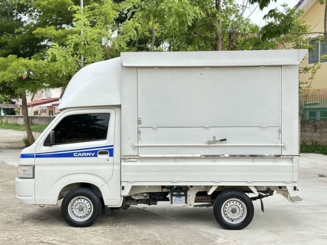 Suzuki Carry 2022 1.5 Pickup เบนซิน ไม่ติดแก๊ส เกียร์ธรรมดา ขาว รูปที่ 3