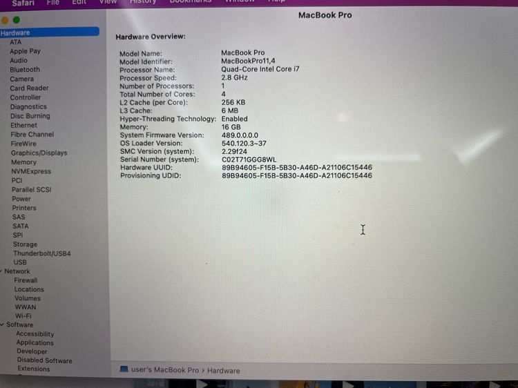 MacBook Pro 15 inch intel core I7 mid 2015 รูปที่ 6