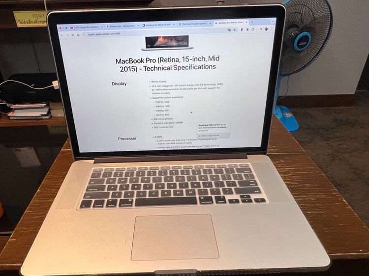 MacBook Pro 15 inch intel core I7 mid 2015 รูปที่ 3