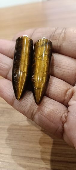 จี้หินแท้ไทเกอี์อาย 2 อัน รูปที่ 2