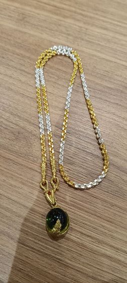 สร้อยคอไม่ลอกไม่ดำใส่ติดตัวยาว 20 นิ้วช่วงเนินอก รูปที่ 4