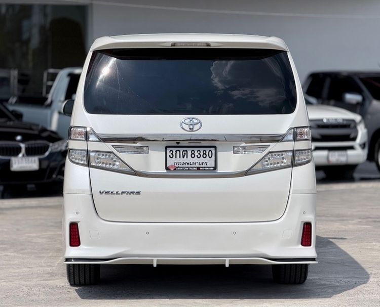 Toyota Vellfire 2014 2.4 V Utility-car เบนซิน ไม่ติดแก๊ส เกียร์อัตโนมัติ ขาว รูปที่ 4