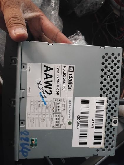 วิทยุเดิมถอดเชฟโรแลตแคปติว่าปี12 รูปที่ 3