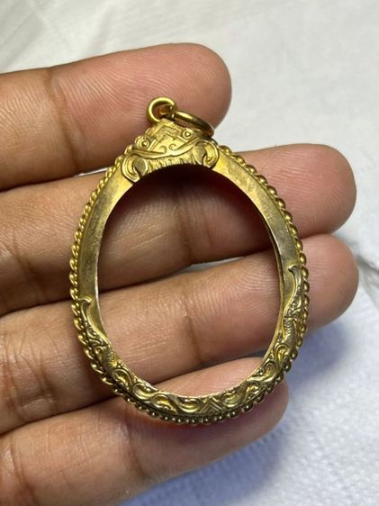 กรอบพระเงินแท้ชุปทอง รูปที่ 3