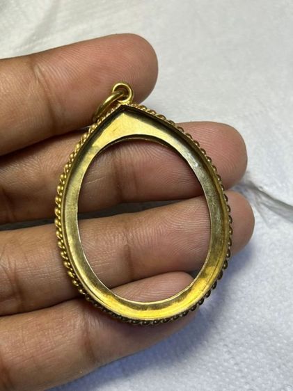 กรอบพระเงินแท้ชุปทอง รูปที่ 4