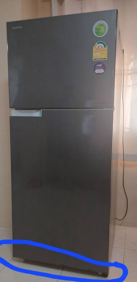 ตู้เย็น 2 ประตู TOSHIBA  ขนาด 12.8 คิว สีเทา รูปที่ 3