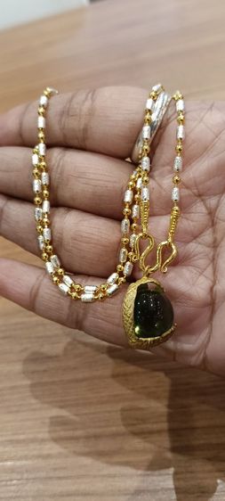 สร้อยคอไม่ลอกไม่ดำยาว 18 นิ้วเหนือล่องนม รูปที่ 11