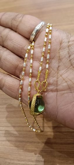 สร้อยคอไม่ลอกไม่ดำยาว 18 นิ้วเหนือล่องนม รูปที่ 14