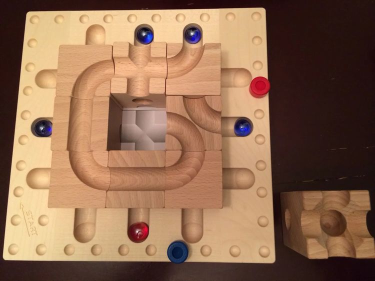 Cuboro Tricky Ways  บล็อคไม้  ตัวต่อลูกแก้ว รูปที่ 3