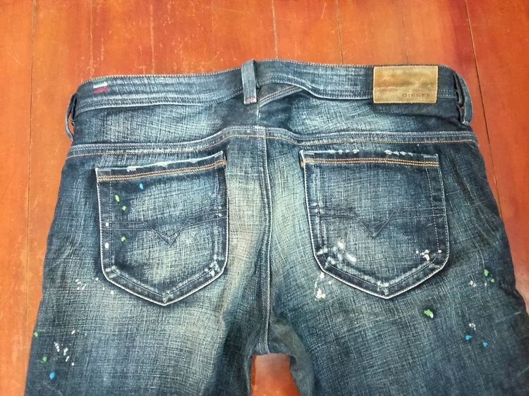 🇮🇹 Rare Item กางเกงยีนส์ Diesel Thanaz Made in Italy ของแท้ รูปที่ 10