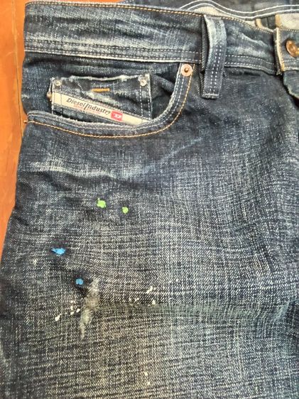 🇮🇹 Rare Item กางเกงยีนส์ Diesel Thanaz Made in Italy ของแท้ รูปที่ 3