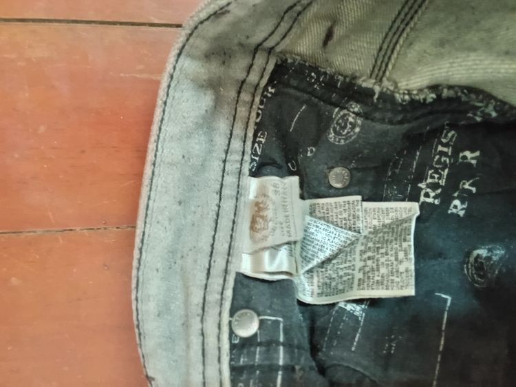 🇮🇹 Diesel Krooley – Distressed Grey Denim Carrot Fit ของแท้ Made in Italy  รูปที่ 12