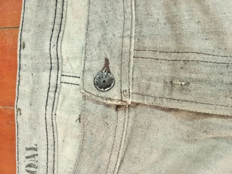 🇮🇹 Diesel Krooley – Distressed Grey Denim Carrot Fit ของแท้ Made in Italy  รูปที่ 11