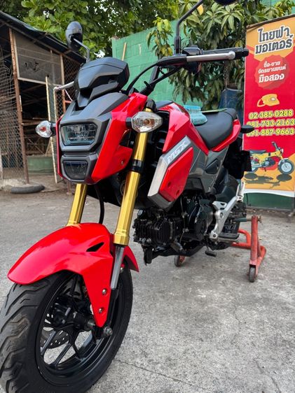 HONDA MSX 125SF เครื่องดีมาก สีสวยมาก ต้องมาดูของจริง มีสถานที่ให้ทดลองขับขี่ก่อนซื้อ รูปที่ 11